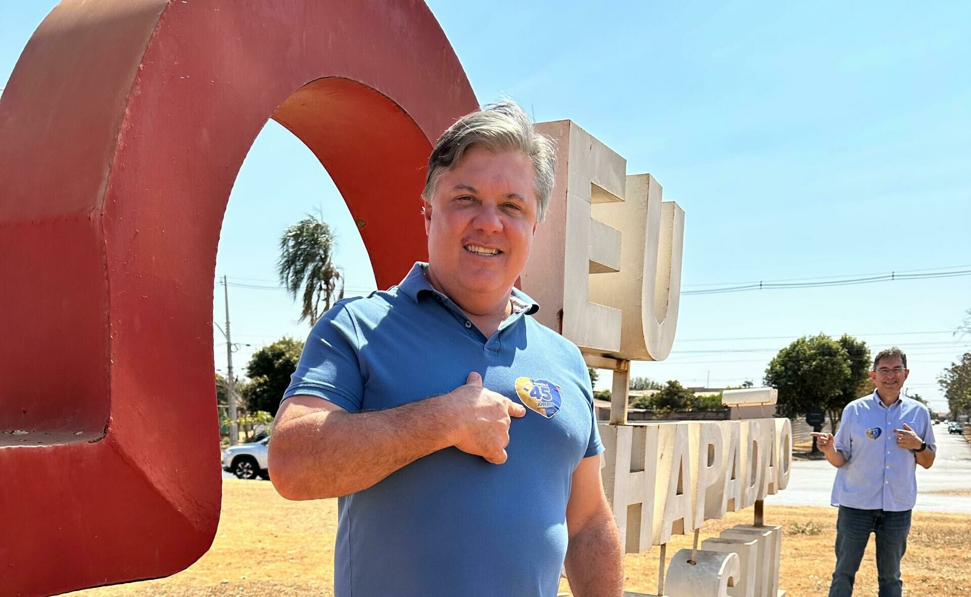 Imagem de compartilhamento para o artigo Amanhã: Comício Caravana da Vitória de Jocelito Krug e Dr. Jefferson terá presença do ex-governador Reinaldo Azambuja em Chapadão do Sul da MS Todo dia